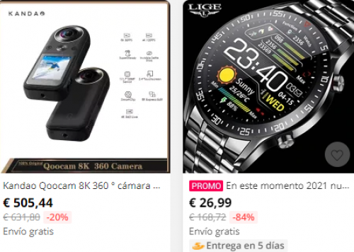 Código de descuento de AliExpress de 19 €